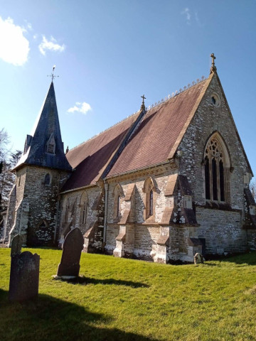 Llangynllo Parish Church. Picture Sue Davies